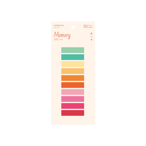 Note Self-adhesive <strong>Memo</strong> Sticky Notes for Page Marking and Highlighting 10 Colors - Product Image 1