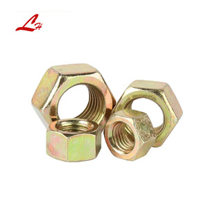 Chất Lượng Cao Tùy Chỉnh M3-M30 Carbon Thép Mạ Kẽm <span class=keywords><strong>Din934</strong></span> Lớp 8.8 Hex Hạt Màu Vàng Hình Lục Giác Hạt - Product Image 4