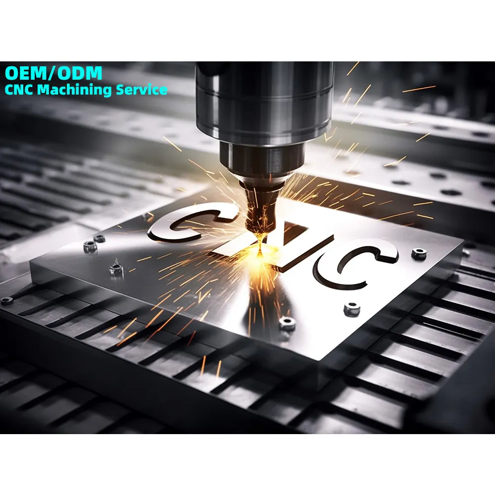 Kunden spezifische Präzisions-Aluminium-Edelstahl-CNC-Bearbeitungs teile OEM-Metall-CNC-Bearbeitung Fräsen Drehen Dienstleistungen