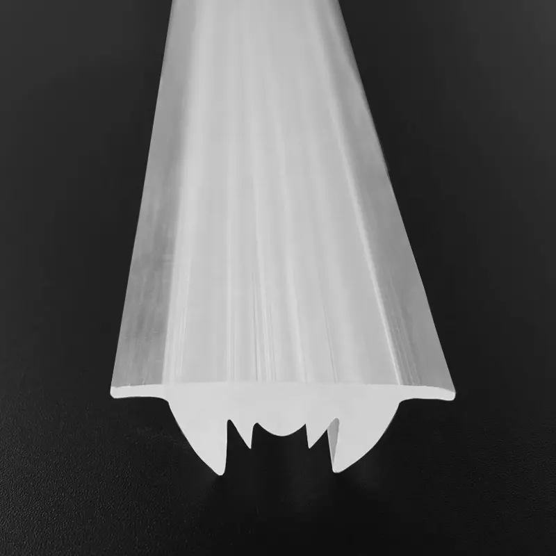 Voor Aluminium Led Profiel Frosted Polycarbonaat Plastic Clear Diffuser Strip Optische Focus Lineaire Extrusie Lens//