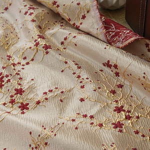 Thiết Kế Thời Trang Thư Vải Hot Bán Jacquard Ashoke Thổ Cẩm Vải Cho Ăn Mặc - Product Image 6