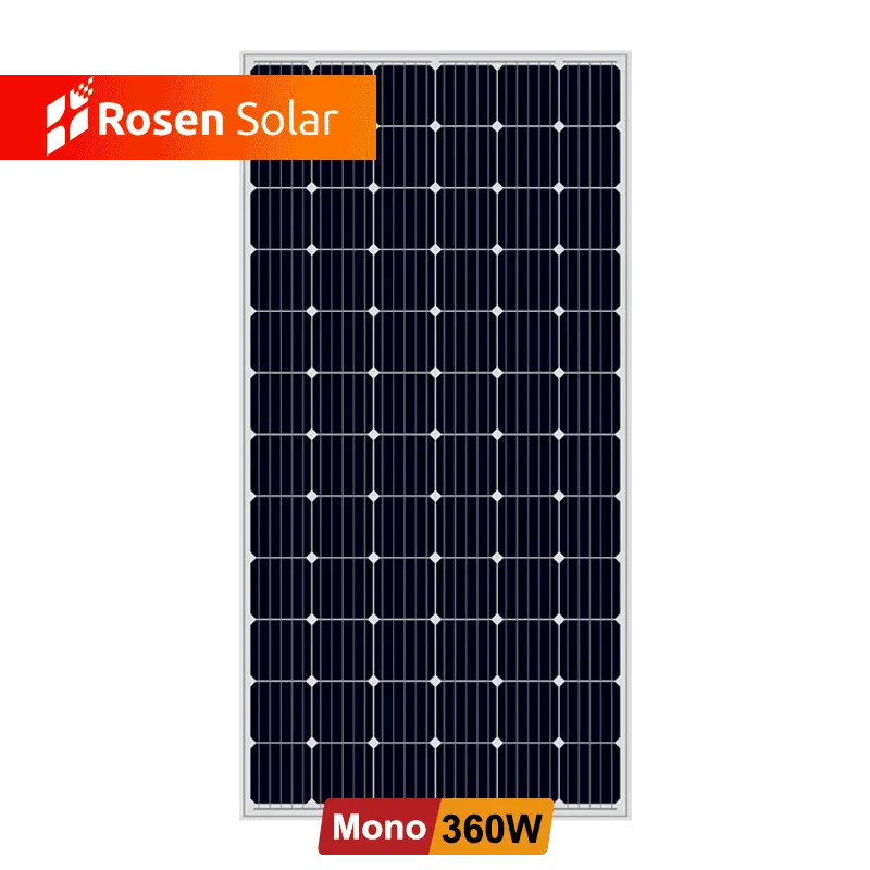 चीन में निर्माताओं पैनलों 350w 360w 380w पी. वी. मोनो 72 कोशिकाओं सौर पैनल मूल्य सूची के लिए घर