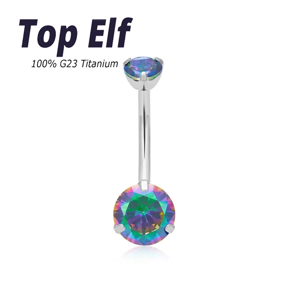 Silver-Rainbow zircon