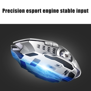 2025 más nuevo efecto de retroiluminación 670 teclado inalámbrico para juegos ordenador PC juego brillo teclado y ratón conjunto - Product Image 3