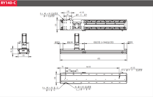 Heavy Duty CNC Motorized XYZ Gantry Robot System Rack <strong>and</strong> Pinion <strong>Linear</strong> <strong>Slide</strong> Table Stage Actuator <strong>Linear</strong> Motion Guide <strong>Rail</strong>