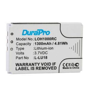 Loh1000rc L-LU18 1300mAh pin cho <span class=keywords><strong>Logitech</strong></span> <span class=keywords><strong>Harmony</strong></span> <span class=keywords><strong>1000</strong></span>, 1100, 1100i, 915, C-LR65, internet radio, C-RL65 từ xa - Product Image 2