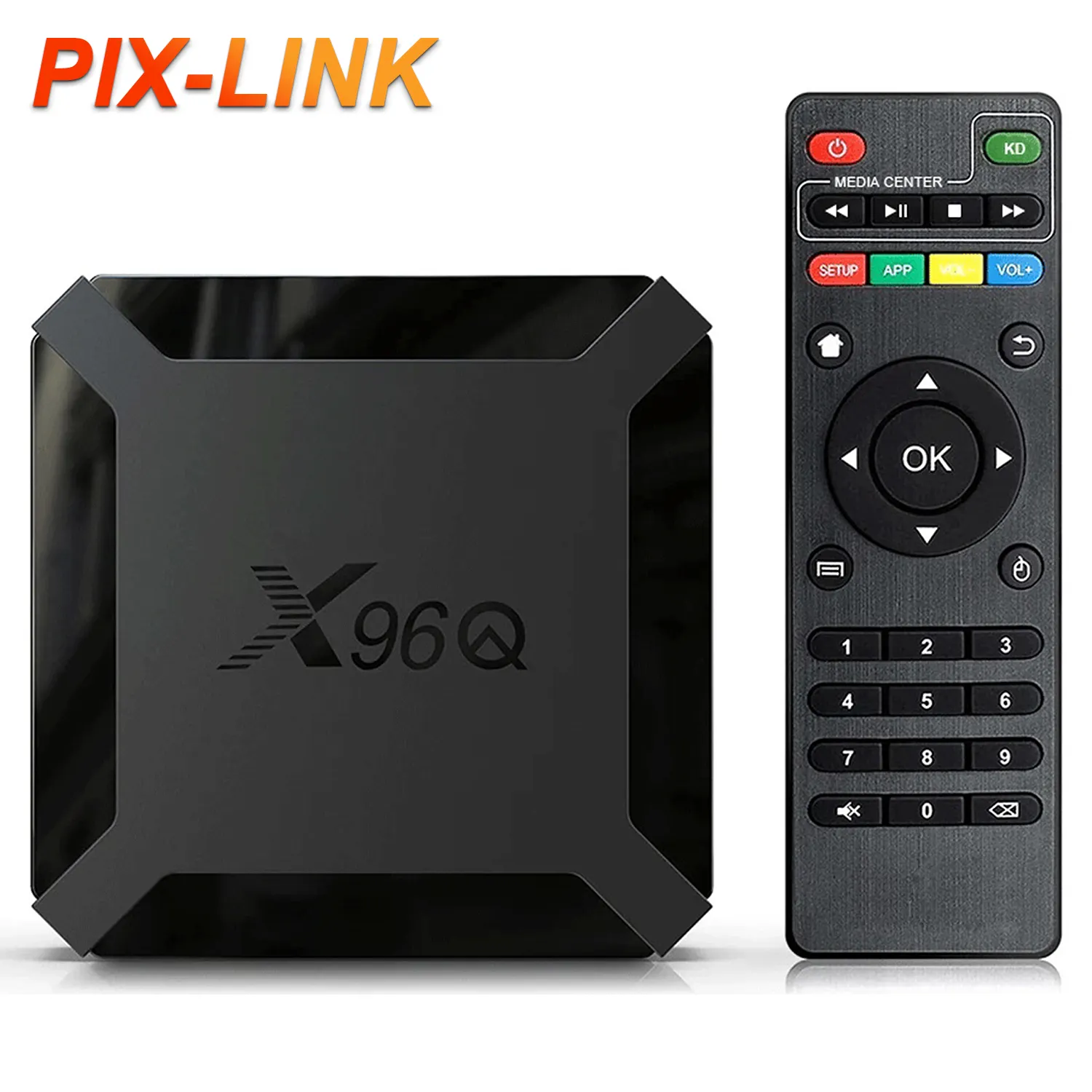 PIX-LINK Пользовательский логотип Android Free Hd 700 + арабские каналы арабский спутниковый ресивер Itv и сервисное устройство Itv Tv Box 4k четырехъядерный X96Q