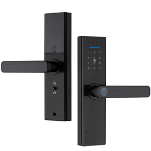 Tuya Wifi Smart Türschloss Biometrischer Finger abdruck Griff Nähe RFID-Schloss Digital Electronic Intelligente Home Security Lock - Product Image 1