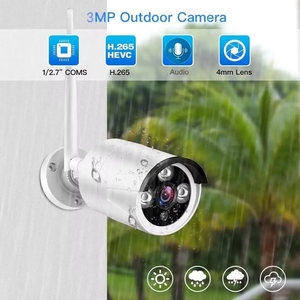 Tuya Smart 8CH Wireless 3MP NVR Kit with 10.1inch HD Screen Monitor Detection Security CCTV Camera System - Product Image 2