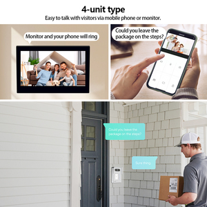 # Nuovo arrivo fabbrica n. 1 vendita calda Villa appartamento campanello telecamera Wifi Touch Monitor videocitofono per videocitofono - Product Image 3