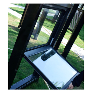 American Replacement Ceiling <strong>Window</strong> Aluminum Facade Vertical Sliding Double Single <strong>Sash</strong> <strong>Window</strong> with Screen <strong>Window</strong> - Product Image 4