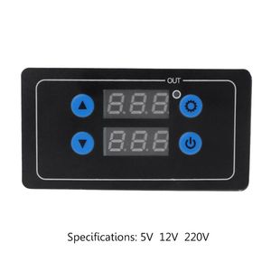 0.1s-999h Timer conto alla rovescia modulo di controllo del ciclo programmabile tempo Delay relè a doppio Display Timer relè 5V 12V 220V - Product Image 2