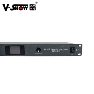 VSHOW ARDS08 Artnet DMX-Controller 8-Port-Bühnenmaschine DMX-Controller für Hochzeits-DJ-Party-Disco