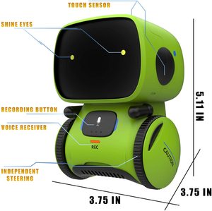 Smart Robot <strong>Toys</strong> AT001 <strong>Apollo</strong> Kids Talking Interactive Voice Control Touch Sensor Robotic <strong>Toys</strong>