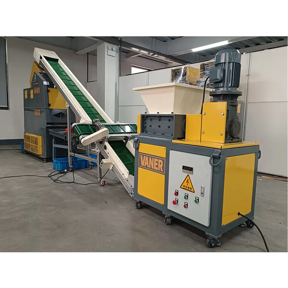 VANER V-C08 small copper cable granulator recycling machine with production capacity 100-180kg/h Copper wire separator machine