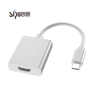 Sipu Loại <span class=keywords><strong>C</strong></span> để <span class=keywords><strong>HDMI</strong></span> chuyển đổi <span class=keywords><strong>c</strong></span>áp hỗ trợ 4K 30Hz <span class=keywords><strong>HDMI</strong></span> <span class=keywords><strong>c</strong></span>áp loại <span class=keywords><strong>C</strong></span> cho PC Loại <span class=keywords><strong>C</strong></span> để USB Adapter - Product Image 1