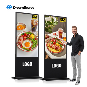 Màn hình hiển thị kỹ thuật số <span class=keywords><strong>Android</strong></span> dạng đứng, kích thước 43, 49, 55, 65 inch, tích hợp đầu phát đa phương tiện cảm ứng, dùng cho nhà hàng, trung tâm thương mại - Product Image 1