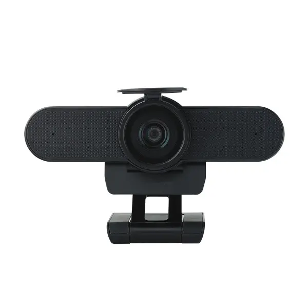 4K Webcam מיקרופון אינטרנט מצלמה הזרמת Webcam עם פרטיות כיסוי שיחות/כנס זום/סקייפ/YouTube תקע & Play USB Webcam