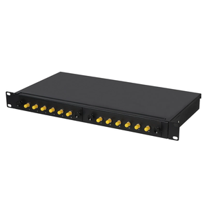 19英寸1U机架安装12端口ST光纤接线板接线盒-全配电箱解决方案 - Product Image 1