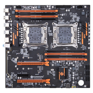X99 8D4 LGA 2011-3 XEON anakart çift CPU desteği E5 2640 2667 2666 2670 2680 2696 V3 V4 DDR4 RECC M.2 ATX sunucu - Product Image 1