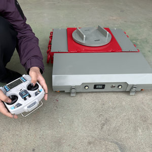 Pequeño Precio de equipo móvil Máquina móvil mecánica Control inalámbrico Tanque de carga y descarga Coche Tanque eléctrico Coche - Product Image 6