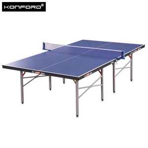 Tốt Nhất-Bán Nhà Sử Dụng Bàn Bóng Bàn 12 Mm Với 4 Lớn Hơn Bánh Xe Bán Buôn Tùy Chỉnh Có Thể Gập Lại PING-PONG bảng - Product Image 4