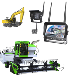 AHD 2.4G Wireless 9 Inch Car Monitor Quad Image Split <strong>Display</strong> Monitor for Minibus Truck Car - Product Image 2