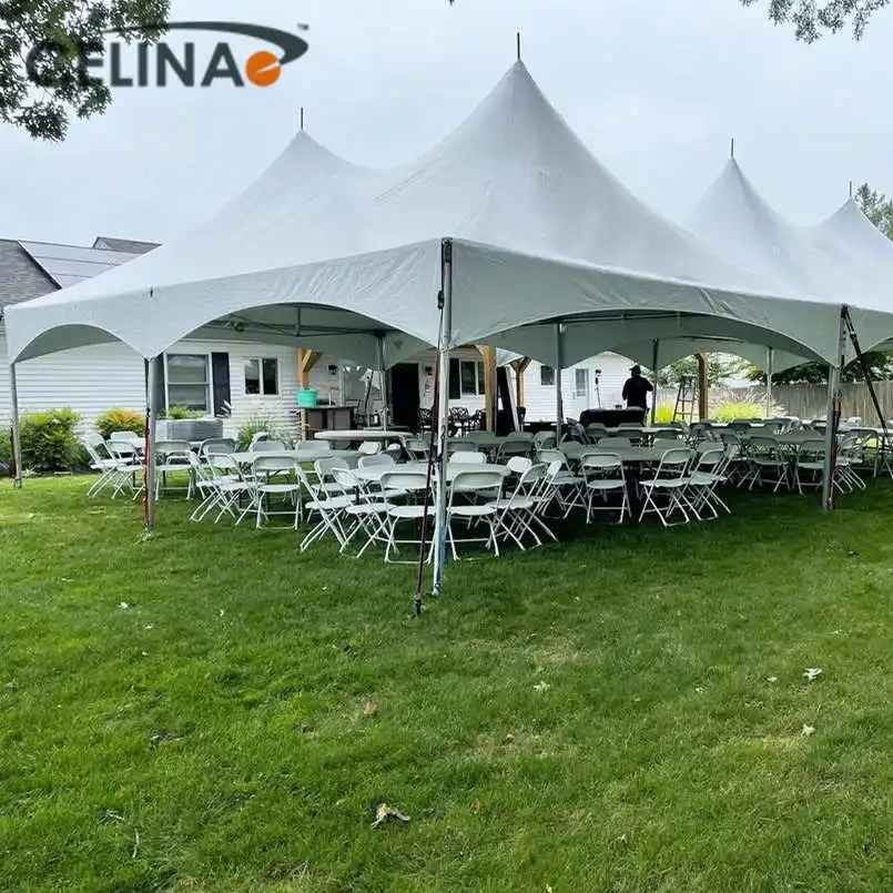 Celina-tienda de campaña para eventos, carpa plegable para eventos grandes, bodas, fiestas al aire libre, 20x40, 2022