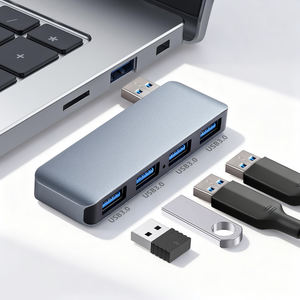 Hoge Kwaliteit Otg 4-Poort Usb Extender <span class=keywords><strong>Hub</strong></span> Splitter 4 In <span class=keywords><strong>1</strong></span> Data Transfer 5Gbps Usb 3.0 <span class=keywords><strong>Hub</strong></span> Adapter Docking Station Voor Laptop Pc - Product Image 1