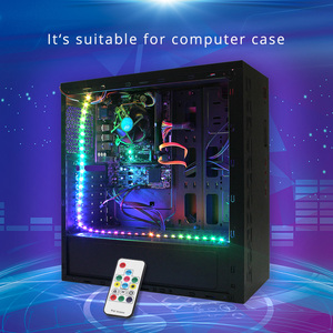1 м 30/водить 60leds WS2812 WS2812B) Светодиодная лента с usb-питанием со светодиодной симфония контроллер интерфейс SATA для ПК компьютерный корпус украшения - Product Image 6