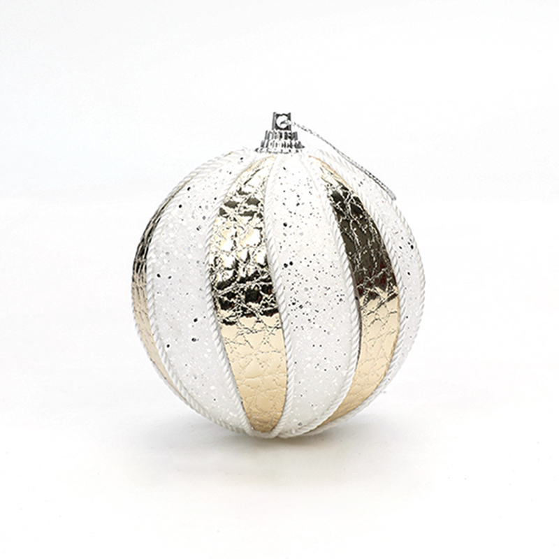 8ซม. สีทองและสีขาว