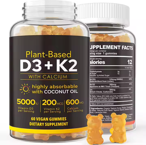 Energieverhogende Vitamine K2 D3 Gummies Supplement Voor De Gezondheid - Product Image 2