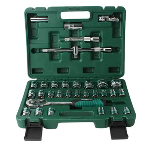 32pcs של משק בית כלי ערכת סט חומרת כלים שקעי סט רכב תיקון כלי ערכת סט