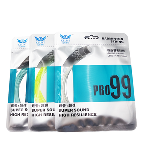 <strong>Factory</strong> <strong>Directly</strong> Supply Super Sound Quality Badminton <strong>Strings</strong> 0.61mm Do OEM LOGO Thin Better Control - Product Image 1