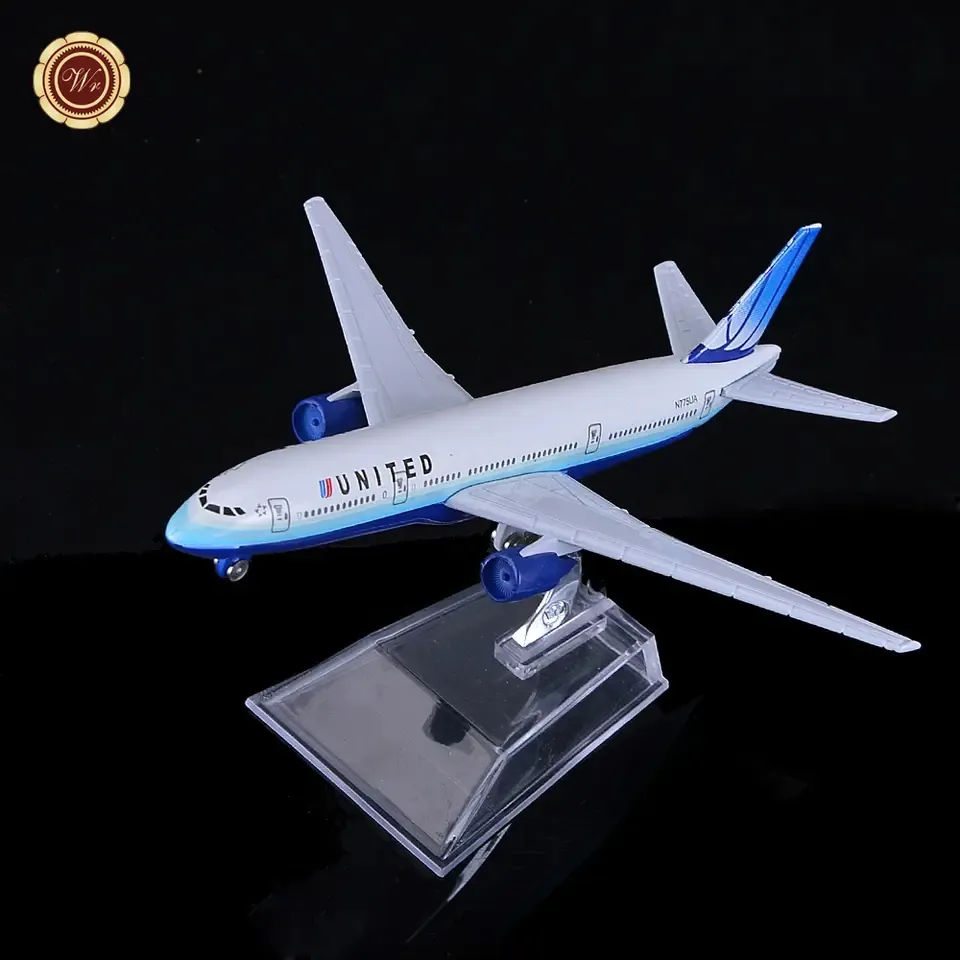 Factory Wholesale 1:400 16cm American LAN US Airlines B777 B787 Metal Passenger Airplane Model Civil Aircraft Mode Plane Model