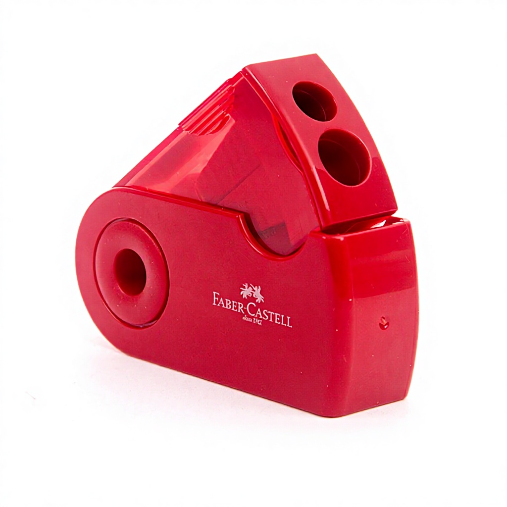 Sacapuntas rojo 1827 de doble orificio.