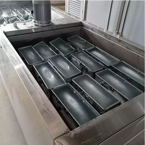Máquina automática para hacer bloques de hielo Máquina comercial para hacer bloques de hielo en contenedores con buen precio
