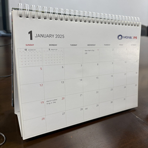 2026 tùy chỉnh giáng sinh lịch đứng bàn lật lịch với dây O RÀNG BUỘC - Product Image 4