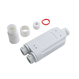 Mini boyut 10/100Mbps 2 Port IP66 su geçirmez PoE tekrarlayıcı 1 ila 2 PoE genişletici IEEE802.3af/PoE kamera için 48V 30W açık - Product Image 1