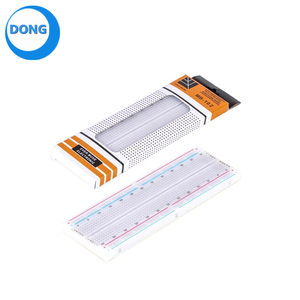 MB-102 Protoboard breadboard senza saldatura 830 pin per esperimento di circuiti stampati di prova - Product Image 3
