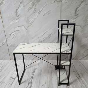 Mesa de suministro de fábrica Escritorio de computadora con estantería para estudiar y leer para uso de oficina - Product Image 5