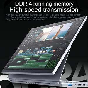 2025新しい14インチラップトップタッチスクリーン付きDDR4 16GB 1テラバイトSSDインテルプロセッサWin10/Win11ビジネスコンピュータタブレットPC機能 - Product Image 5