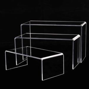 Rõ ràng <span class=keywords><strong>Acrylic</strong></span> đứng <span class=keywords><strong>Acrylic</strong></span> hiển thị Showcase cho giày đứng chủ - Product Image 4