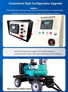 3kva 5kva 7 kvaダイナモオルタネーター発電機 (220v電気モーター付き) - Product Image 4