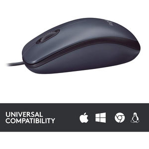 Logitech M100R Kabel gebundene Maus Optische 1000Dpi Maus für Computer Ergonomische Maus Laptop Computer Mäuse für PC Windows - Product Image 4