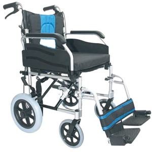 Lightweight Detachable Aluminum Alloy Footstool Height-Adjustable Armrest Manual Wheelchair with <strong>Excellent</strong> <strong>Function</strong> for Disabled