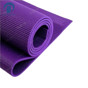 เสื่อโยคะพีวีซีสีทึบตามสั่งอุปกรณ์ออกกำลังกาย - Product Image 4