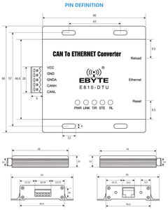 EBYTE E810-DTU (CAN-RS485) スマートプロトコルコンバータPlc Rtu RS485およびCAN双方向変換Modbus Rtu - Product Image 4