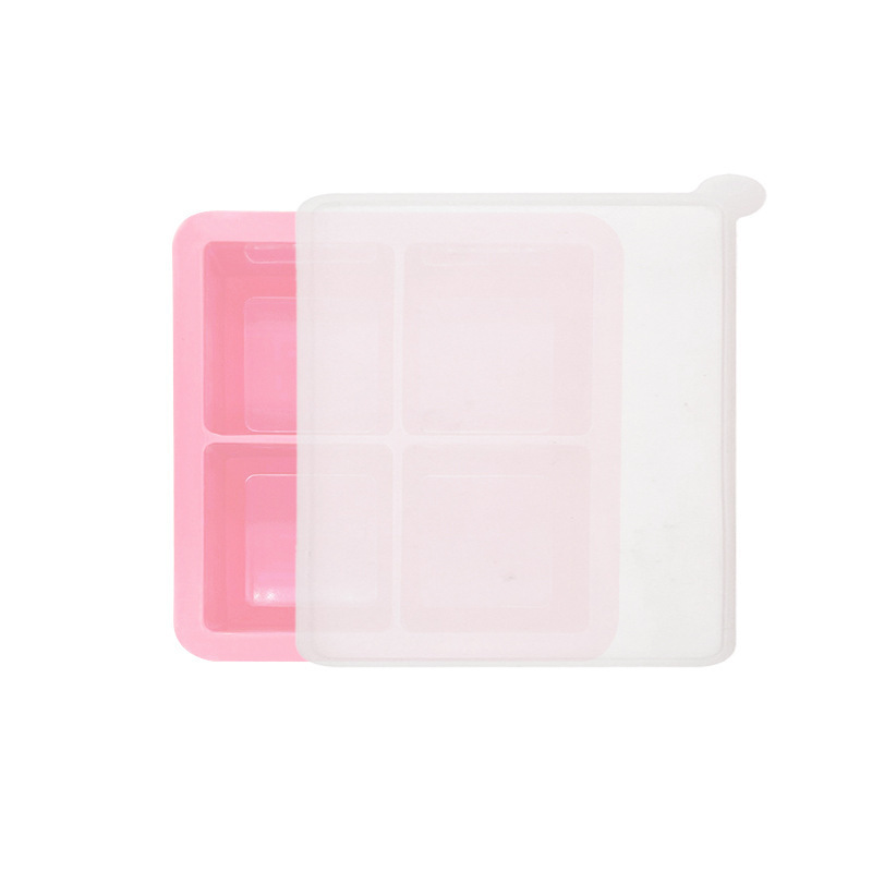 Pink with lid