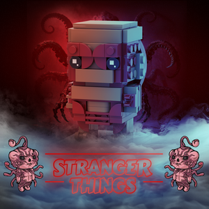 Những điều người lạ mô hình hành động con số lắp ráp xây dựng khối Bộ gạch đầu con số brickeadz Đồ chơi Quà tặng cho trẻ em - Product Image 6